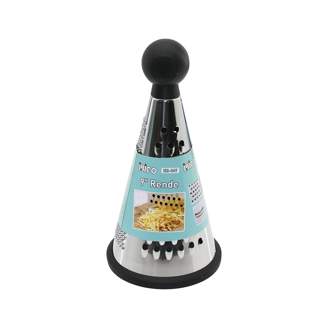 9 İnç - Huni Model Plastik Topuz Başlı Metal Rende Silikon Tabanlı Bx40