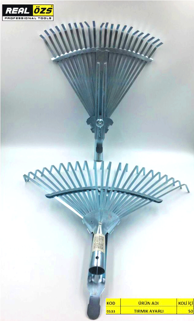 AYARLI 22 DİŞLİ METAL TIRMIK (5616)