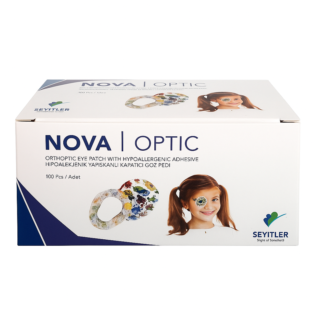 NOVA OPTİK | Göz Pedi Çocuk - (100`lü Kutu)