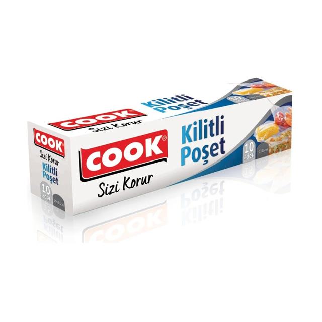Buzdalabı Poş Kilitli 19*25 10lu