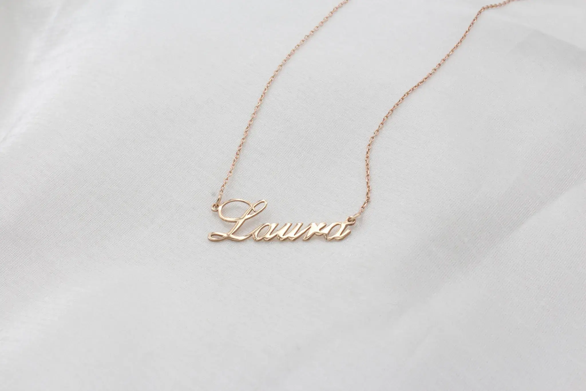 Kişiye Özel İsimli Kolye – 14K Altın Kaplama