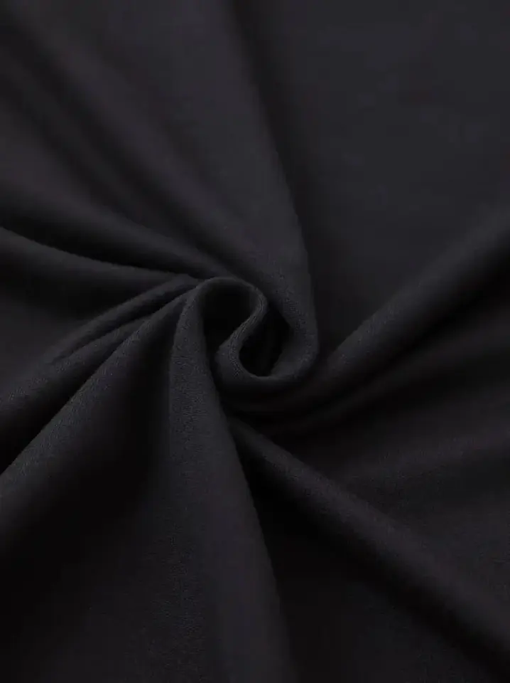 Baskılı Oversize Bisiklet Yaka T-shirt - Siyah