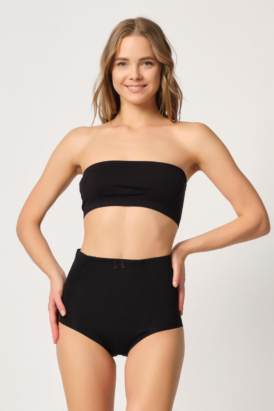 SİYAH MI Emay 2819 Slip Double Karın Toparlayıcı Lazer Korse