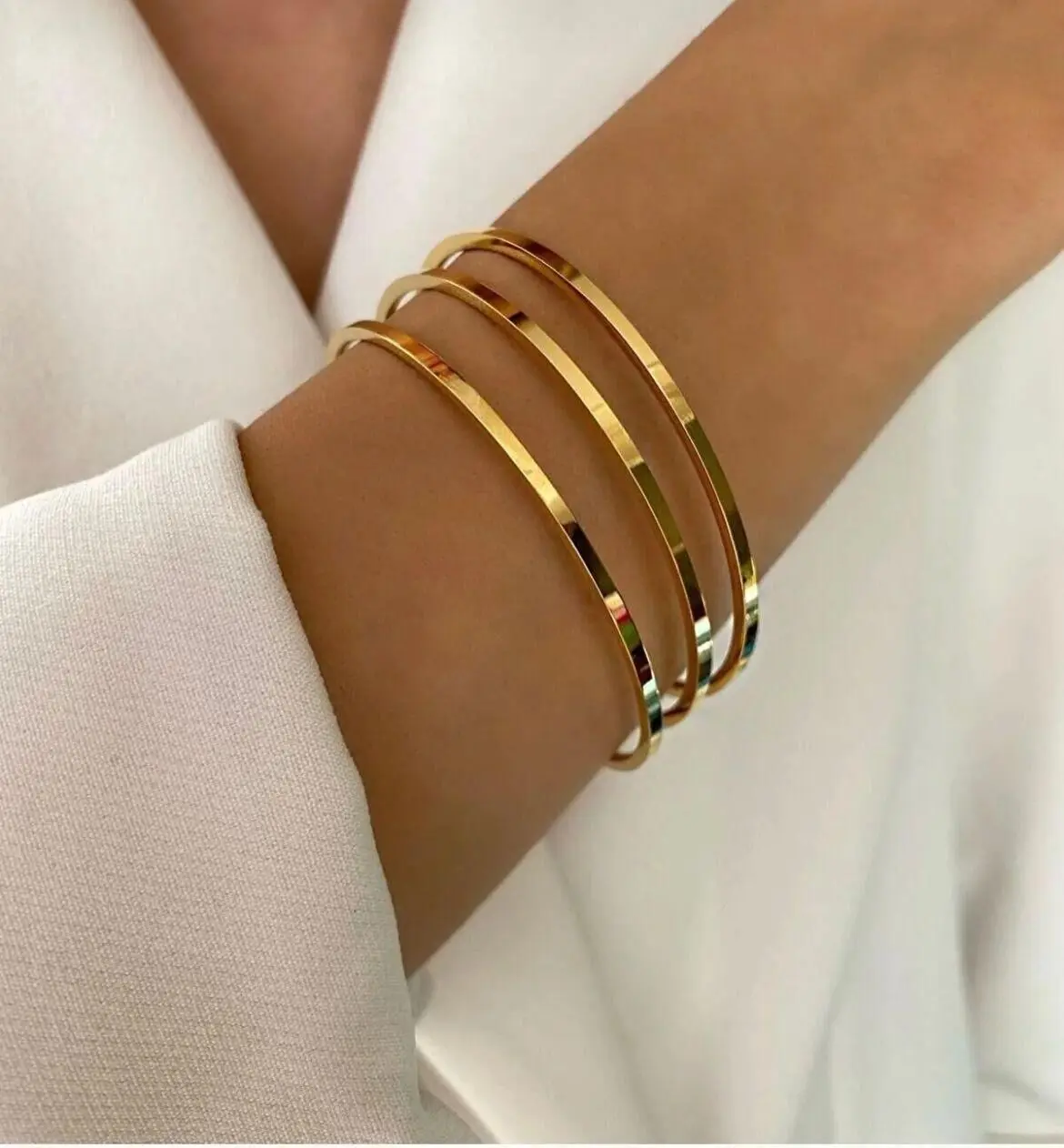 Çelik Gold Ajda Bilezik 5.8 Boy (3`lü satılmaktadır)