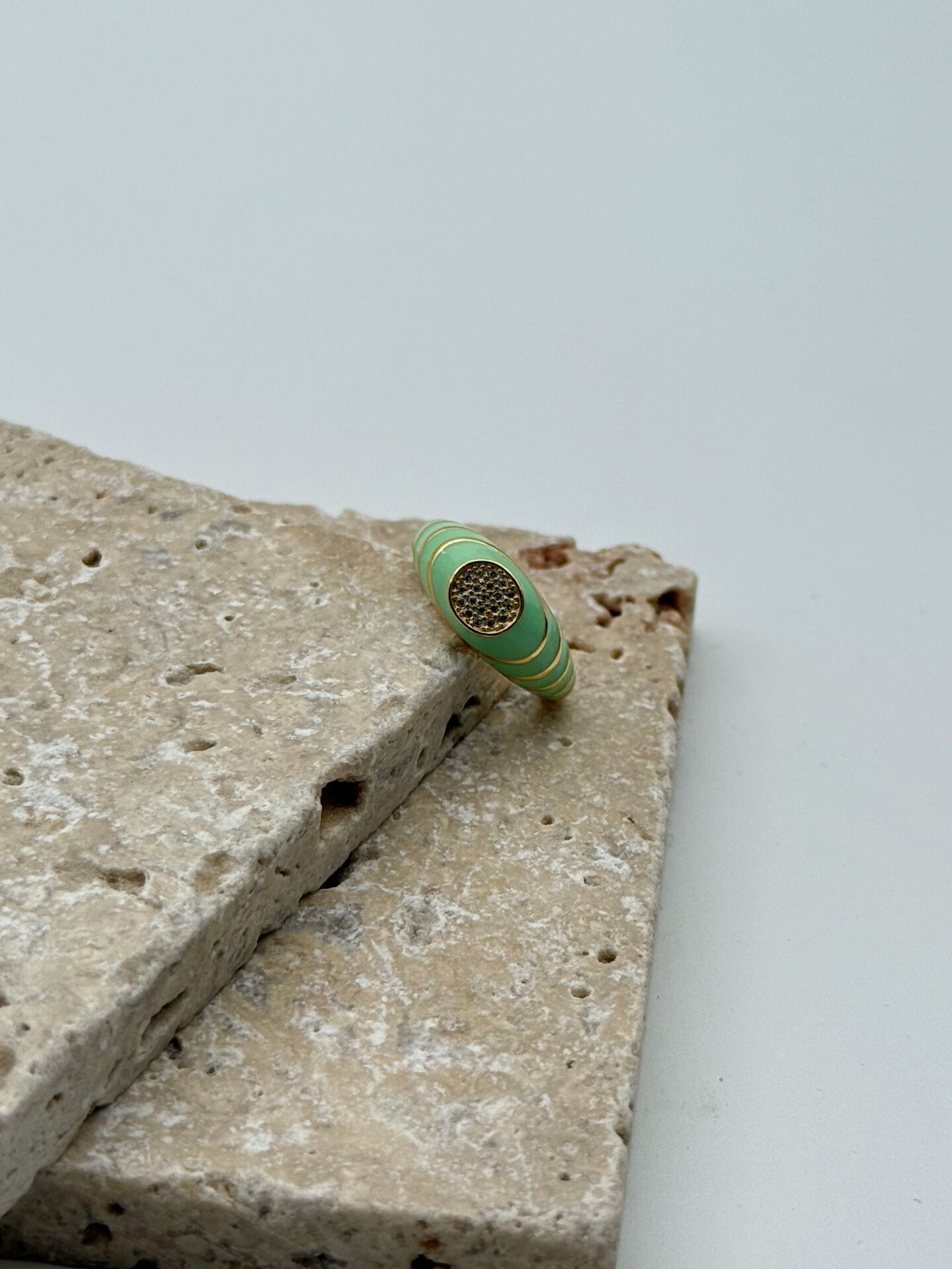 Çelik Mineli Yüzük (Ayarlanabilir) // YÜZÜK-1852