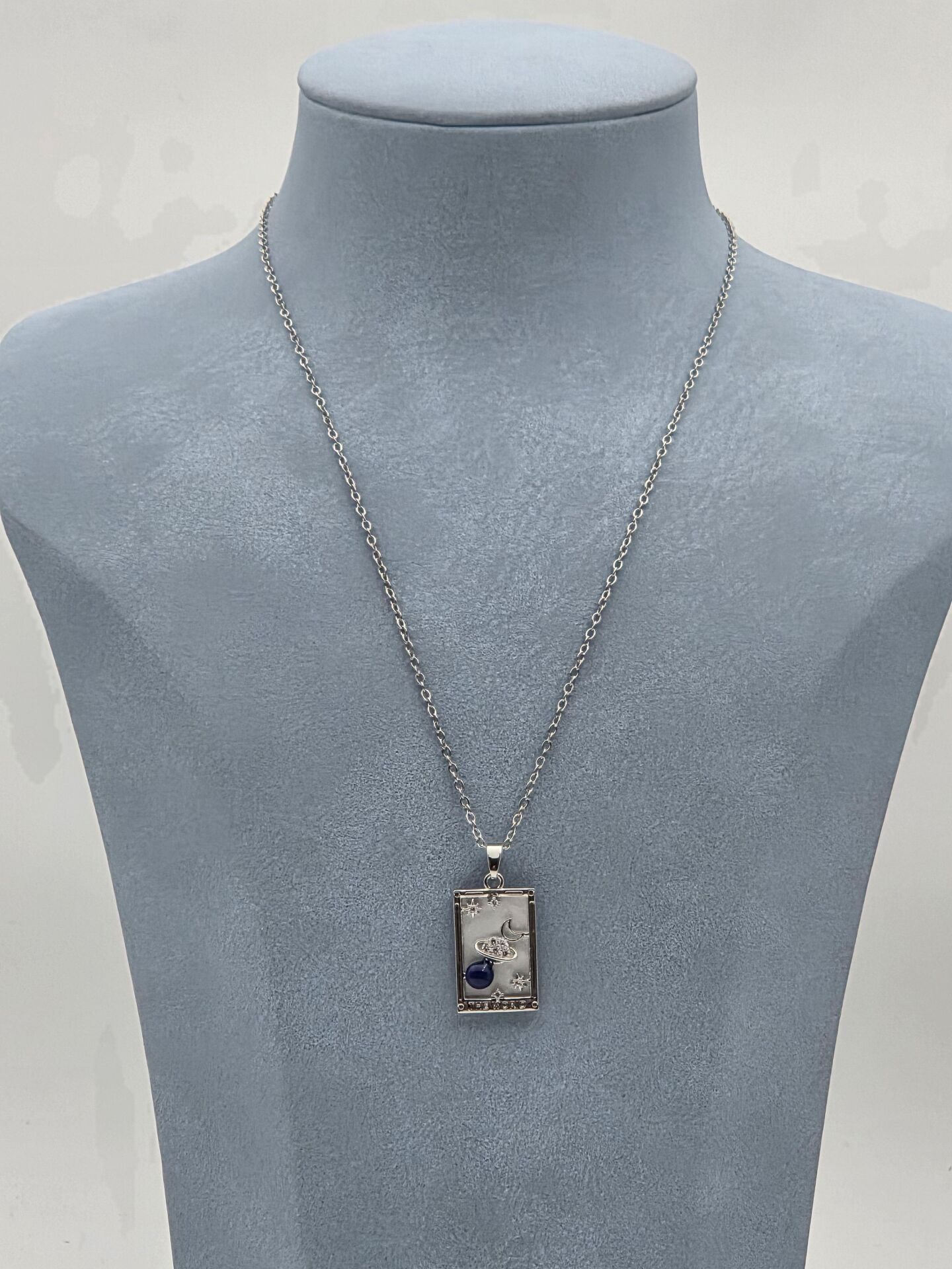 Çelik Tarot Kolye 45cm // KOLYE-6021