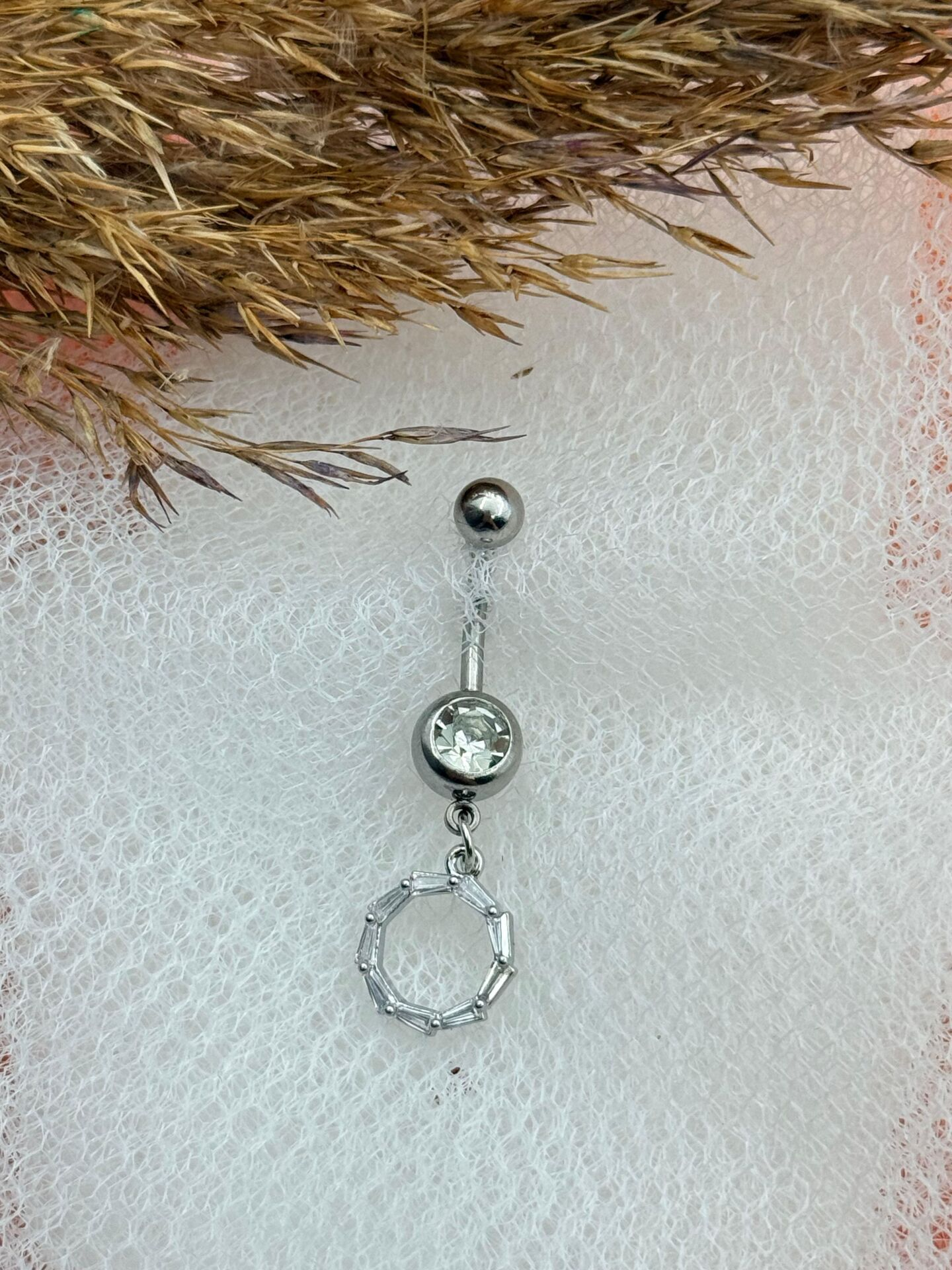 Çelik Göbek Piercingi // TRAG-189