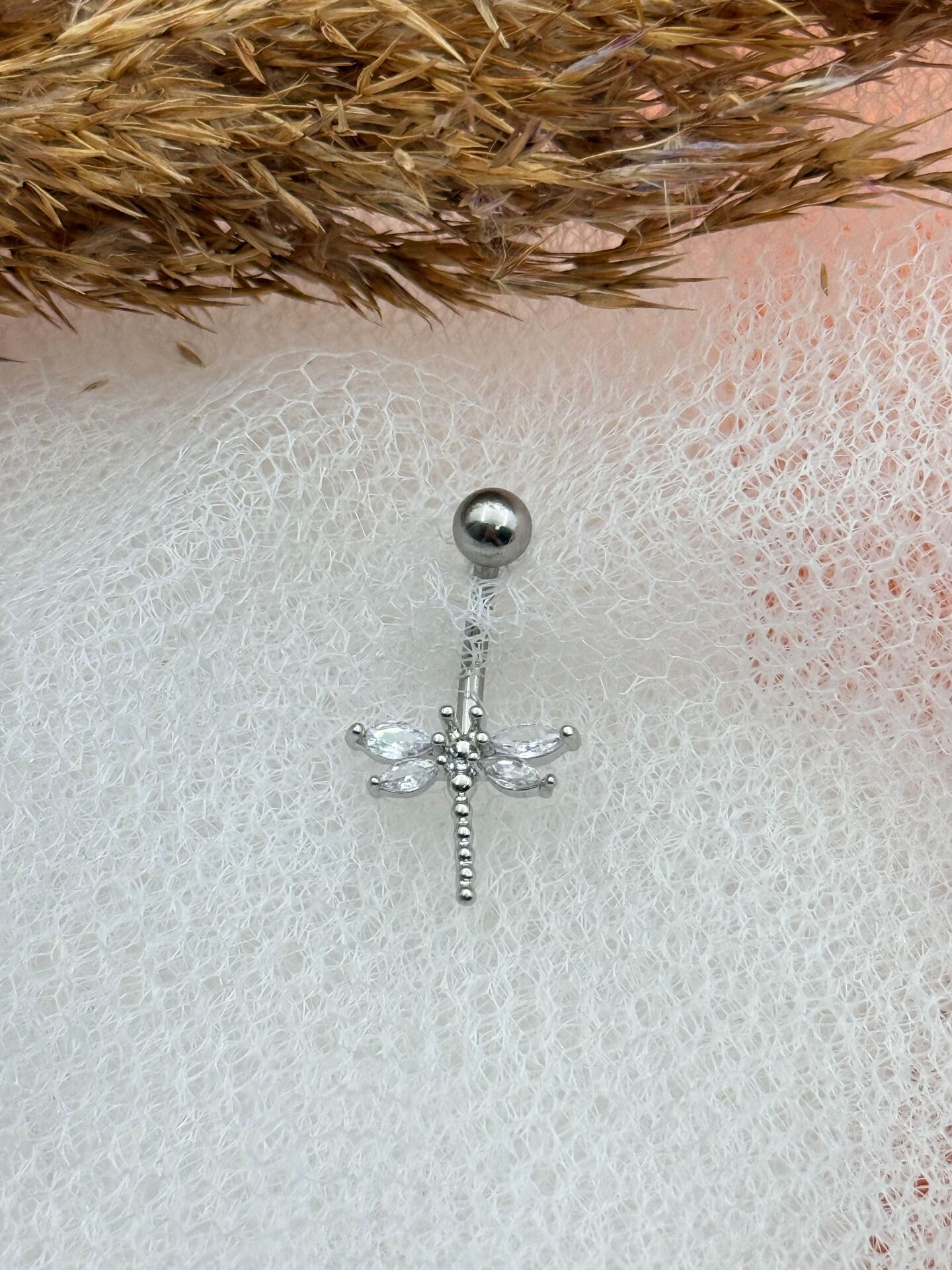 Çelik Göbek Piercingi // TRAG-201